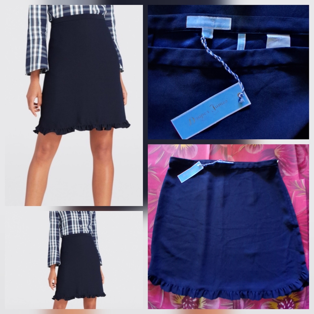 🔥NWT DRAPER JAMES Lux CAREER Skirt Size 14 & FREE GIFT